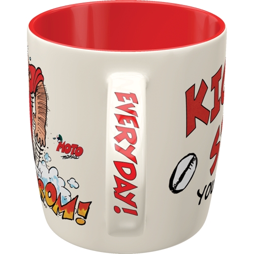 MOTOmania Tasse Kick Start Your Day - Nostalgic-Art - 8,5 x 9 cm