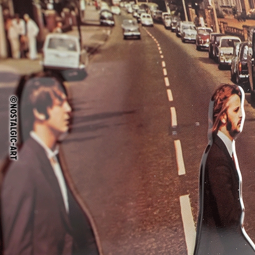 Blechschild Beatles Abbey Road - Nostalgic-Art - 20x30 cm