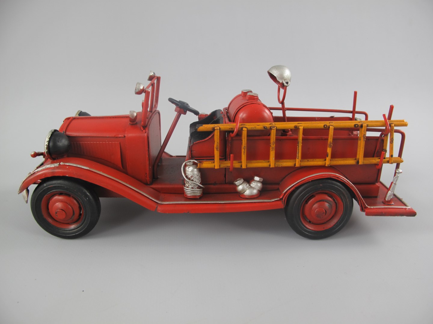 Feuerwehrauto Oldtimer Blechmodell - 25 cm