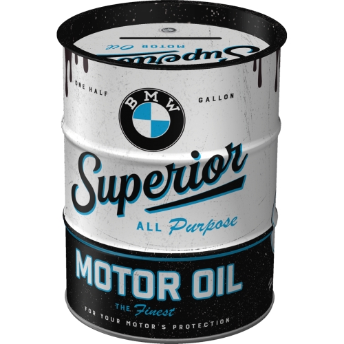 BMW Spardose Ölfass - Nostalgic-Art