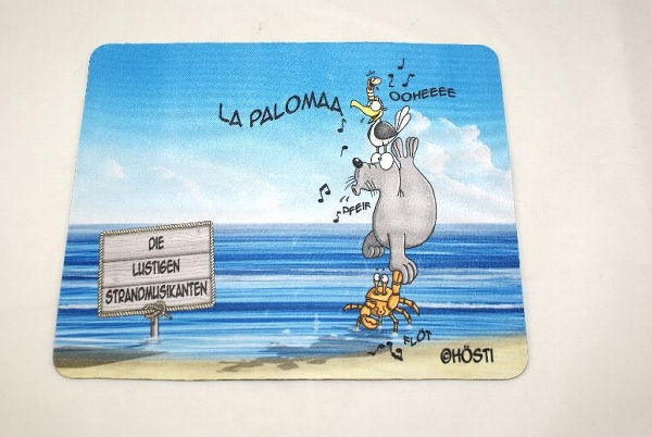 Hösti MousePad Strandmusikanten - 22x18 cm