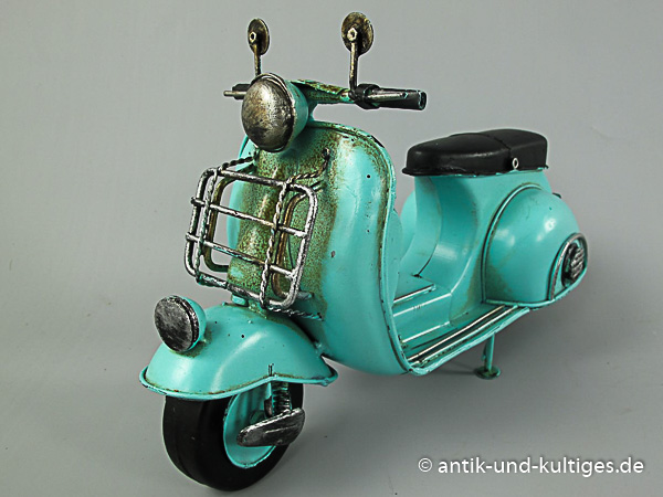 Scooter Motorroller Vespa Blechmodell - 28 cm