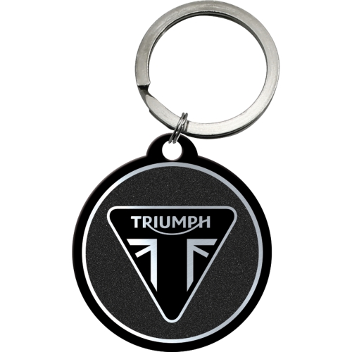 Triumph Schlüsselanhänger - Nostalgic-Art - Ø 4 cm