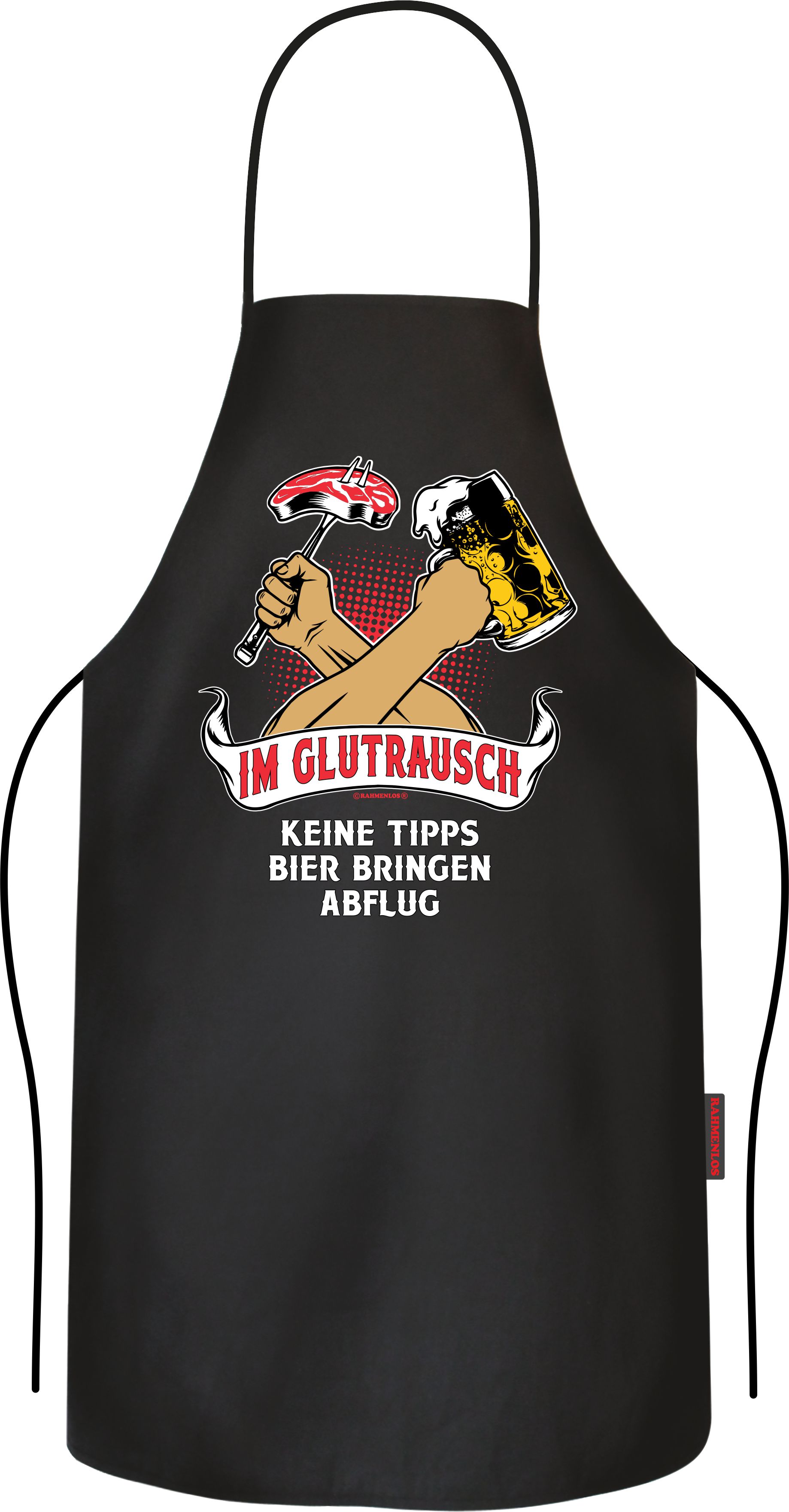 Grillschürze Im Glutrausch - RAHMENLOS®