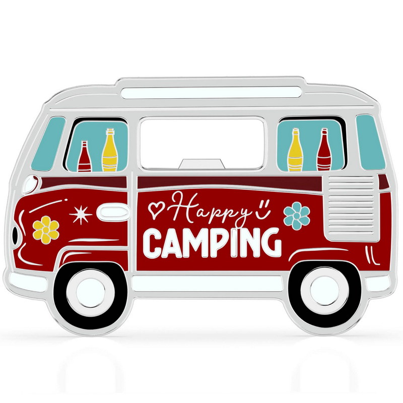 Campingbus Flaschenöffner - 13x8 cm