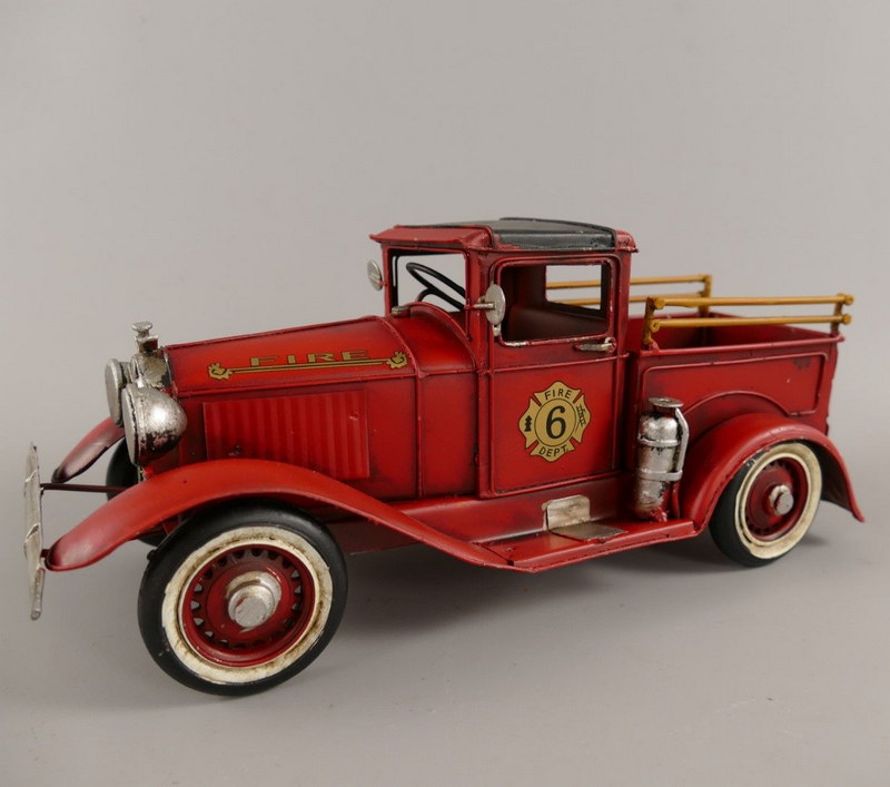 Feuerwehr Blechauto Blechmodell - 29 cm