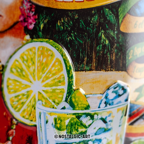 Blechschild Caipirinha Cocktail - Nostalgic-Art