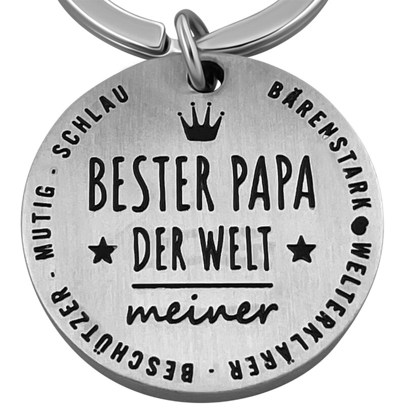 Schlüsselanhänger Beste Papa der Welt