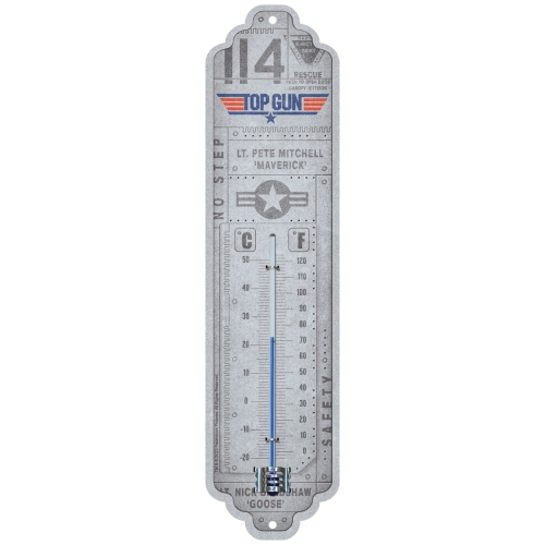 Thermometer Top Gun - Nostalgic-Art - 6,5x28 cm