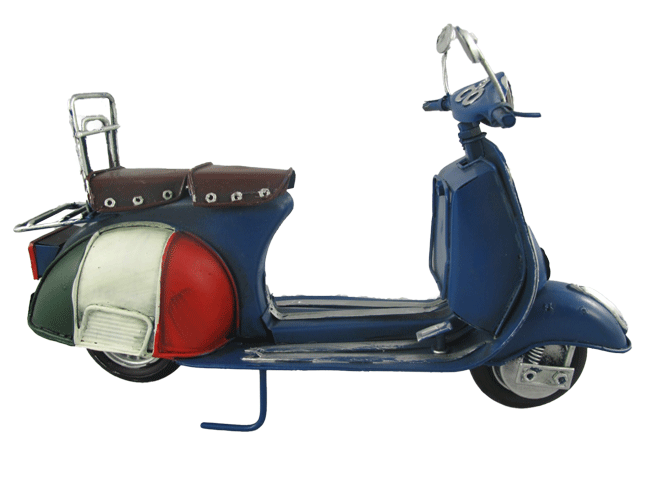 Scooter Motorroller Vespa Blechmodell - 27 cm
