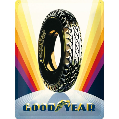 Goodyear Rainbow Blechschild - Nostalgic-Art - 30x40 cm