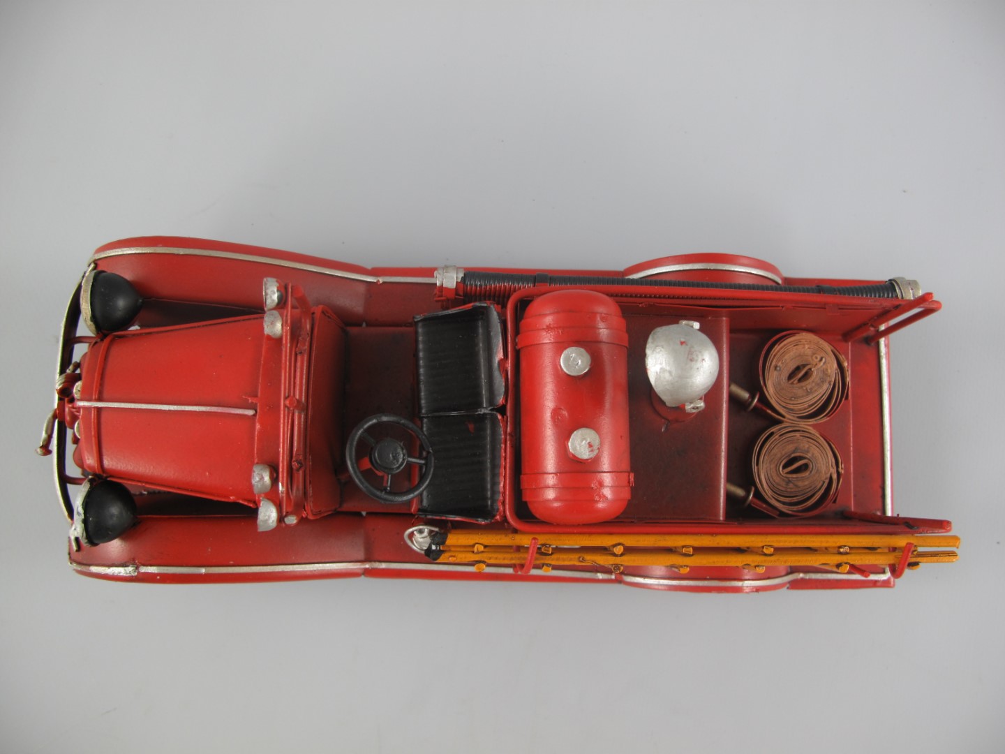 Feuerwehrauto Oldtimer Blechmodell - 25 cm