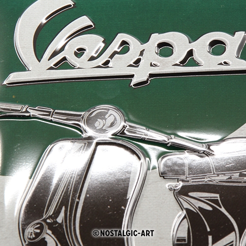 Blechschild Vespa The Italian Classic - Nostalgic-Art - 20x30 cm