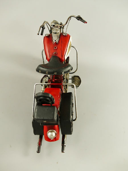 Motorrad Indian rot  Blechspielzeug - 42 cm