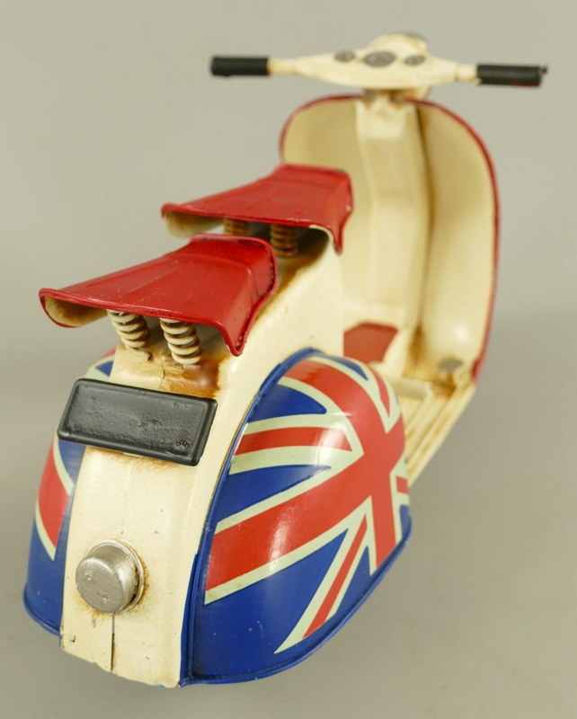 Scooter Motorroller Vespa Blechmodell - 28cm