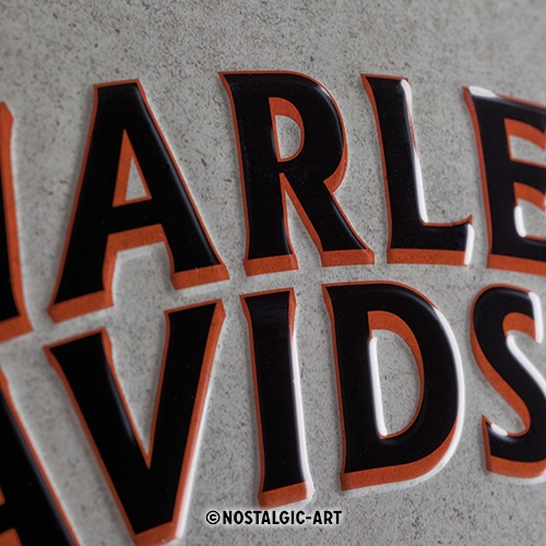 Harley-Davidson Blechschild Model Chart - Nostalgic-Art - 30x40 cm