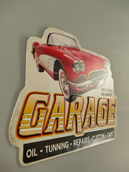 Blechschild Garage Oil Tunning Repair - 37x30 cm