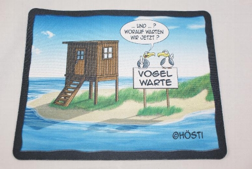Hösti MousePad Vogelwarte - 22x18 cm