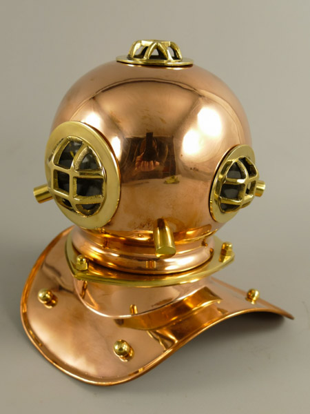 Taucherhelm Kupfer - 20 cm