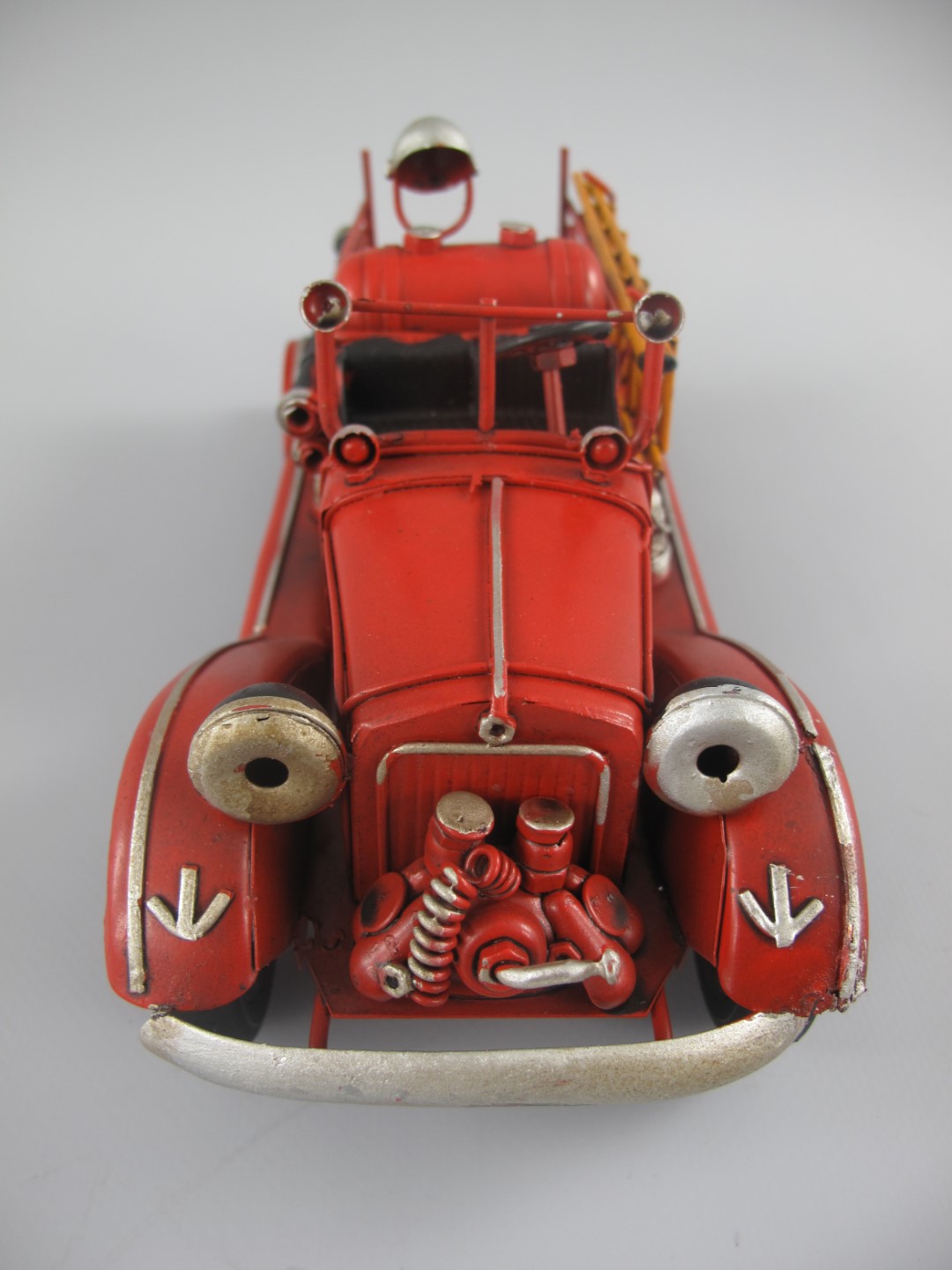 Feuerwehrauto Oldtimer Blechmodell - 25 cm