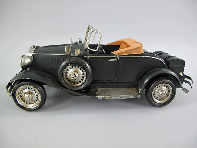 Cabrio Blechauto Blechmodell - 25 cm